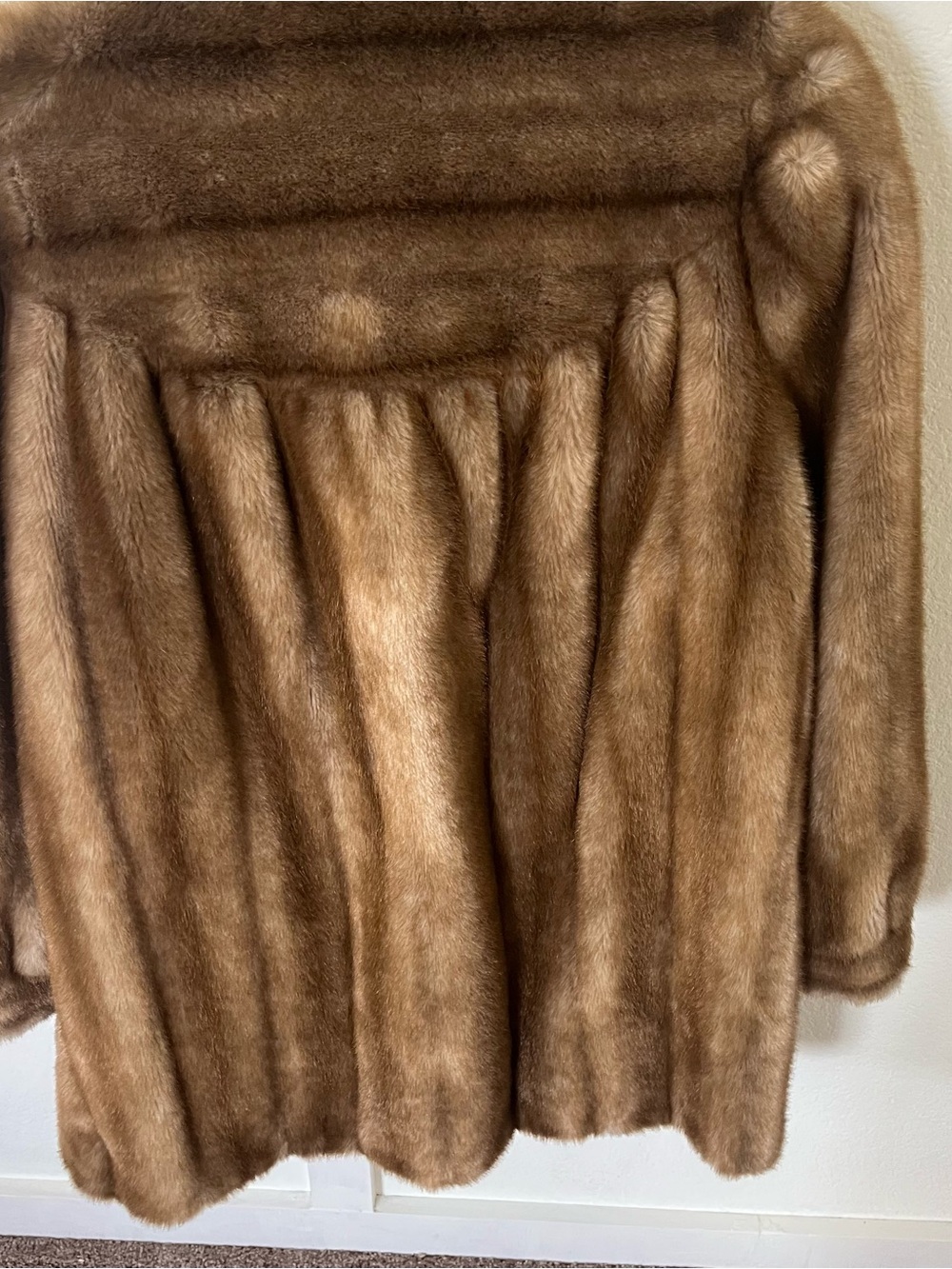 Country Pacer Vintage Faux Fur Women's XL Coat - Picture 9 of 10